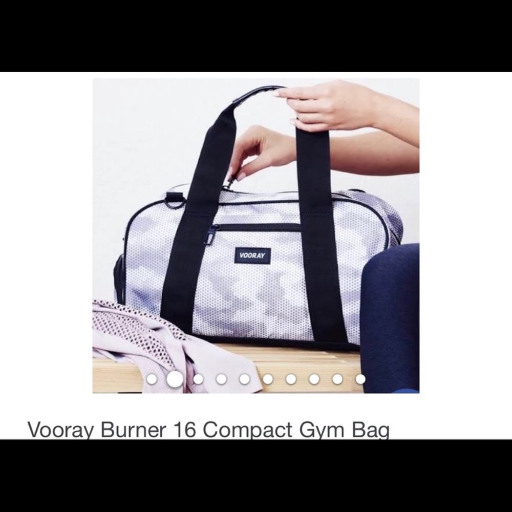 Vooray 16” gym bag with tags.